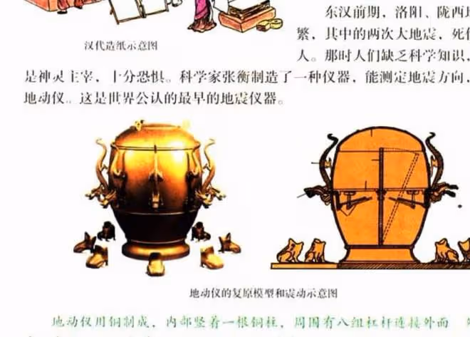 張衡地動儀該不該移出課本？真的比不上房樑上的一塊肉？