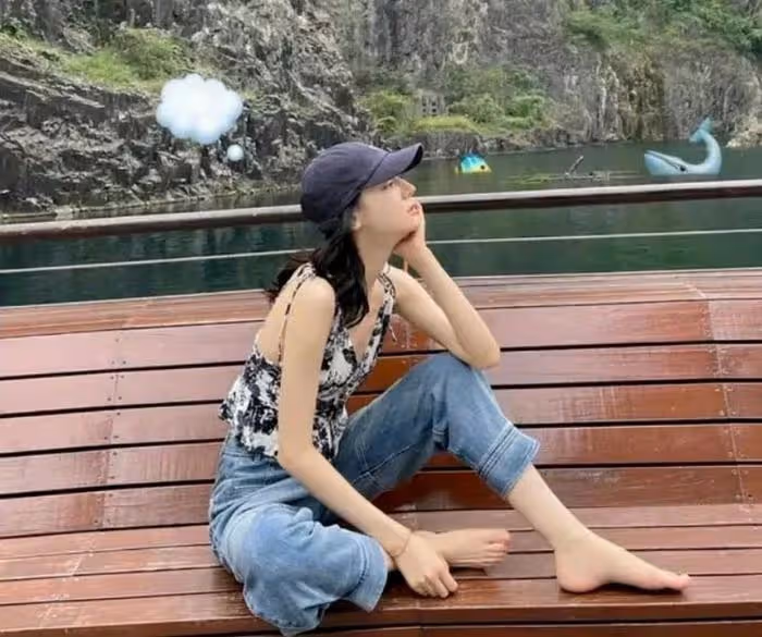 黃景瑜拍照避嫌太好笑，因為熱巴不敢比8，網友調侃越避嫌越真