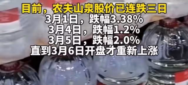 股票下跌、甩貨清倉、經銷商跑路,這一次,農夫山泉終於出手了!