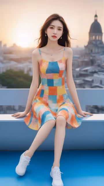 女神范兒!小弔帶連衣裙,讓你的美麗瞬間升級