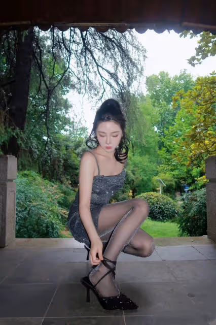 164cm/42kg|黑絲真是顯瘦神器