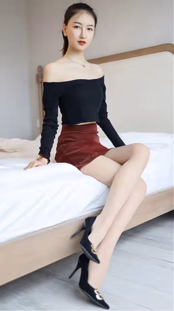 驚艷全場!這款流行爆款短皮裙,讓你美得無法抗拒
