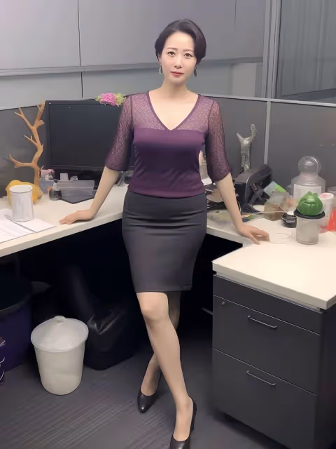 優雅與時尚的完美結合!紫色V領長袖打底T恤,讓你成為焦點