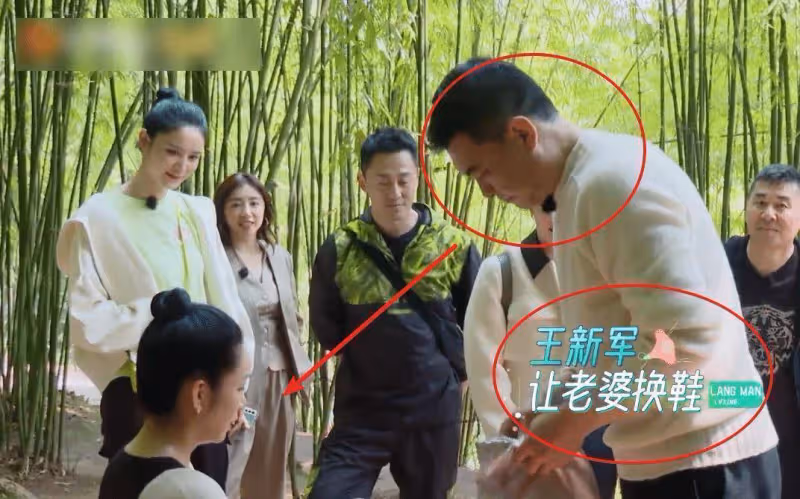 《妻旅5》秦海璐太會撒嬌了,王新軍為其換鞋,周圍有一群檸檬精