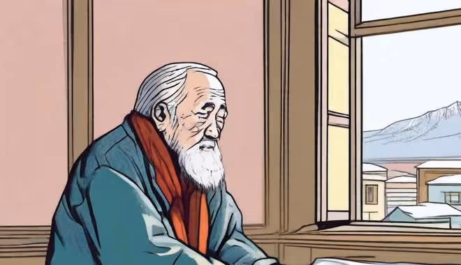 68歲大爺怒斥再婚老伴:吃我的,住我的,還想我的房子,要臉不?