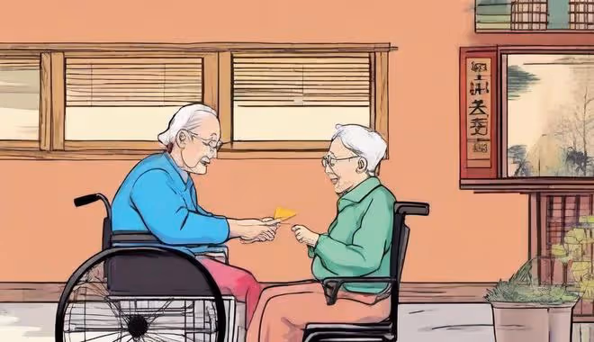 新型「隔代養老」出現，83歲老人坦言：親情很重要，金錢不能少