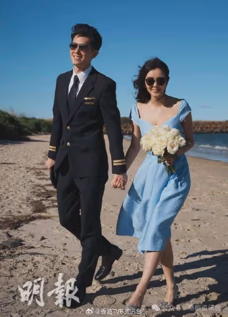 恭喜恭喜!TVB港姐冠軍與未婚夫一起派喜餅