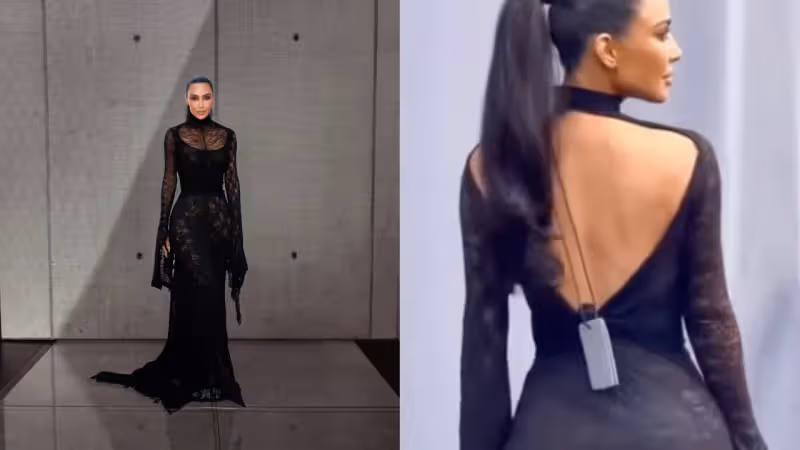 巴黎時裝周｜BALENCIAGA榮登最怪秀　成堆內衣變禮服大玩諷刺遊戲
