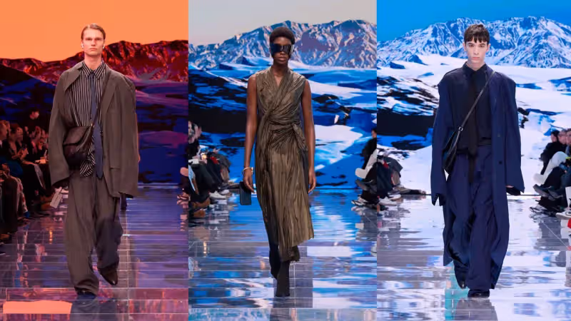 巴黎時裝周｜BALENCIAGA榮登最怪秀　成堆內衣變禮服大玩諷刺遊戲