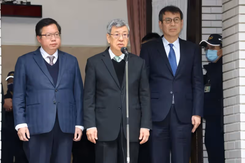 邱國正憂兩岸擦槍走火　陳建仁稱「能戰才能止戰」