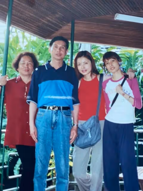 何如芸父親過世享壽86歲　慟：天堂再見，你等我！