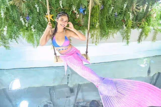 驚艷!TVB小花化身美人魚!身材出眾曾爆前男友是控制狂