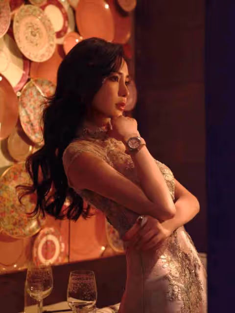 楊穎婦女節曬與兒子合照，7歲小海綿長高不少，母子同框超有愛