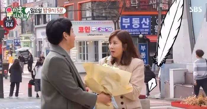 韓國知名男星，節目中直言，如果我們都單身，以後就住在一起吧