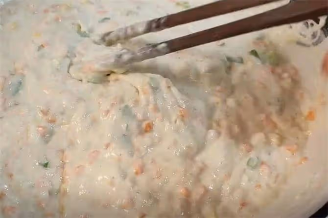 手不沾面，10分鐘就能出鍋的早餐蔬菜餅，比油條更簡單好吃