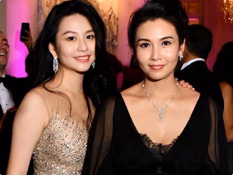 邱淑貞女兒身材搶鏡,五官酷似年輕的關之琳,基因真的很重要