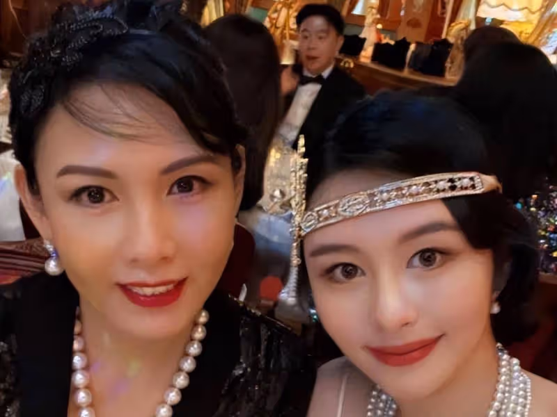 邱淑貞女兒身材搶鏡,五官酷似年輕的關之琳,基因真的很重要
