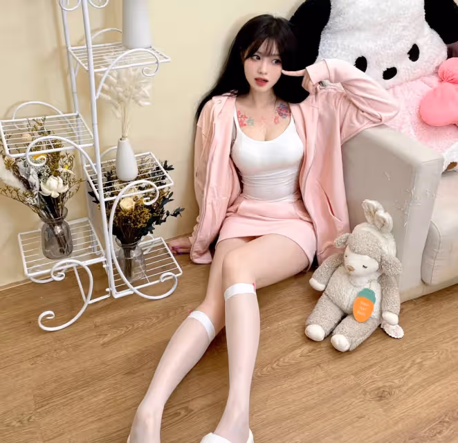 揭秘!穿上短裙白絲,這身材讓人心動不已!
