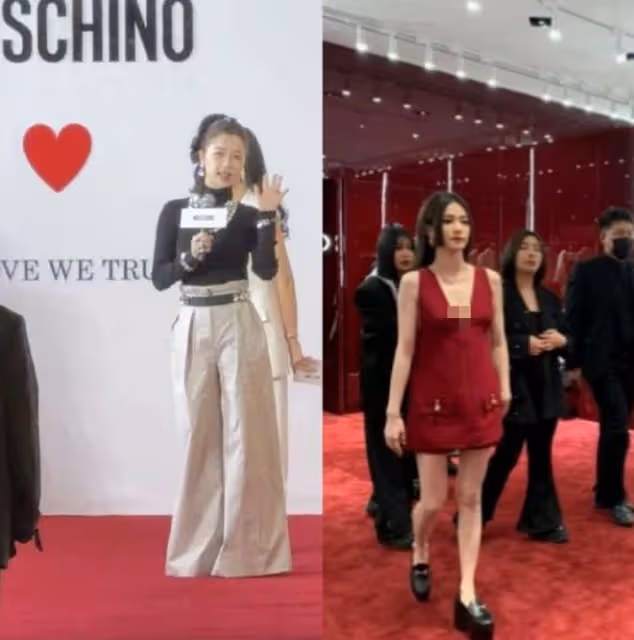 Gucci晚宴生圖：白鹿鞋子難評，女星比例太差，倪妮王楚然救場
