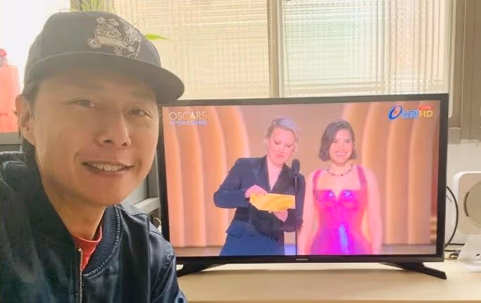 港星在台灣看奧斯卡直播附中文翻譯喊幸福　香港電視台今年沒得播