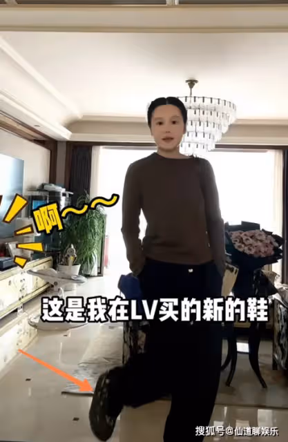 趙本山女兒產後開工,球球穿5W高奢鞋上班,2個月兒子胖出雙下巴