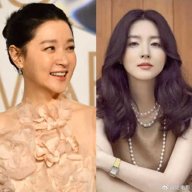 歲月不敗美人,53歲的李英愛撞見58歲的劉嘉玲,劉嘉玲略勝一籌