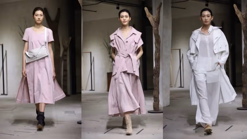 JAMEI CHEN早春洋溢溫柔愜意美　周裕穎把史博館文物變時尚裝束