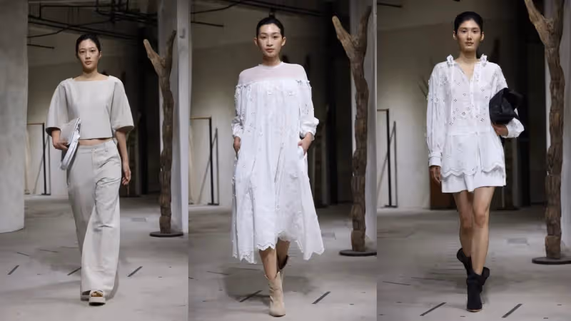 JAMEI CHEN早春洋溢溫柔愜意美　周裕穎把史博館文物變時尚裝束
