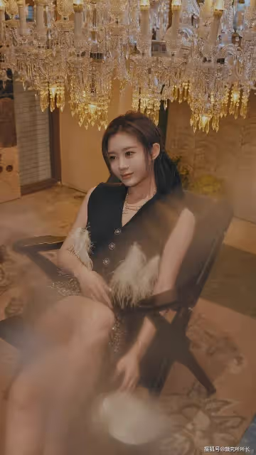 25歲極品女神時尚穿搭:無袖黑色背心搭配亮片短褲 迷人又性感