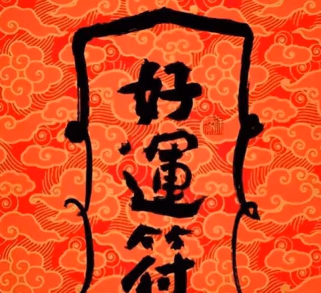 往後餘生,好運常相隨!好運符降臨到你家!