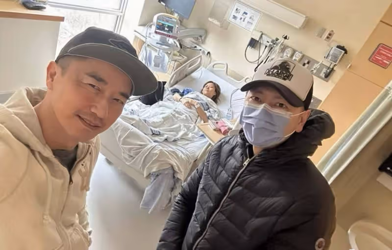 香港女星黃璦瑤突發疾病,緊急入院做手術,術後傷口裂開血流不止