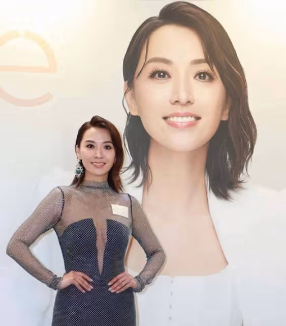 50歲TVB氣質美女陳煒著裝大膽,穿透視裝出鏡,疑似真空上陣