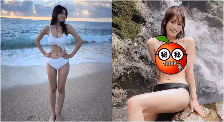 「兇版王心凌」比基尼開洞！炸出渾圓半球　網友卻說：壞掉了
