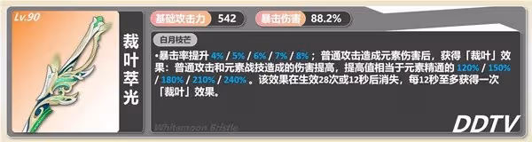 《原神》4.5千織一圖流配裝指南