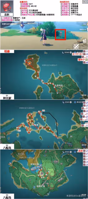 《原神》千織培養材料血斛採集攻略