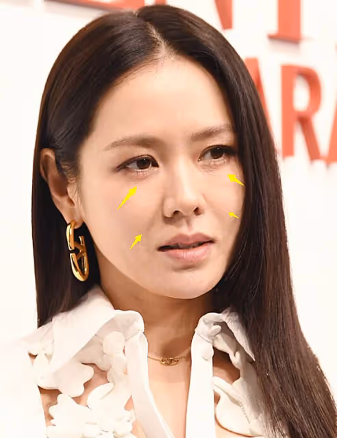 42歲孫藝珍活動生圖來了!生孩子後憔悴很多,膝蓋傷痕明顯!