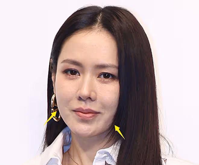 42歲孫藝珍活動生圖來了!生孩子後憔悴很多,膝蓋傷痕明顯!