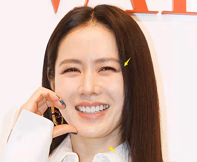 42歲孫藝珍活動生圖來了!生孩子後憔悴很多,膝蓋傷痕明顯!
