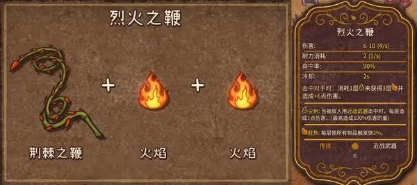 《背包亂斗》火焰魔導士全裝備合成表
