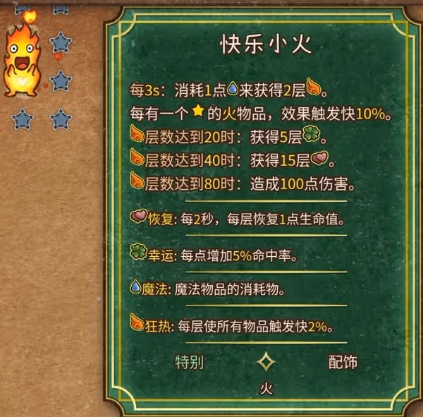 《背包亂斗》小火流火女配裝參考