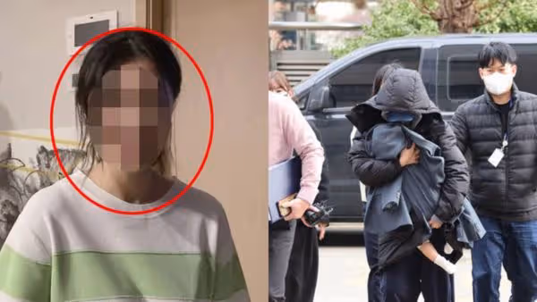 2女逼死李善均開庭!嘴硬否認勒索3億5千萬 她竟抱著爆哭娃出庭