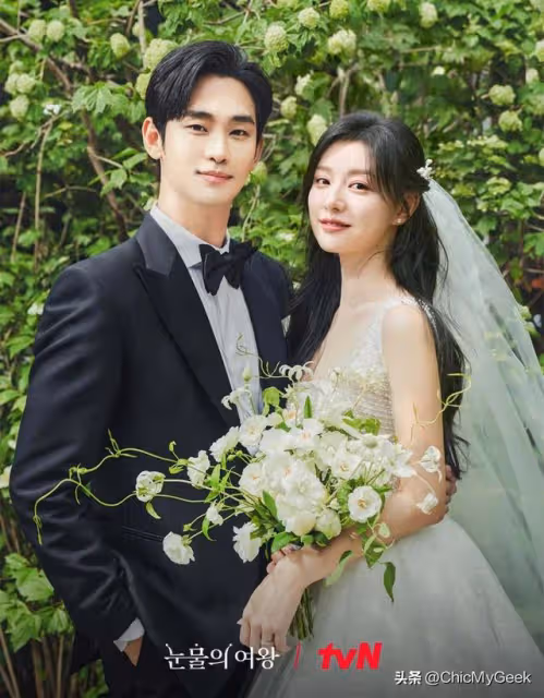 《淚之女王》金智媛化身霸道女總裁，出道14年不變的少女美貌！