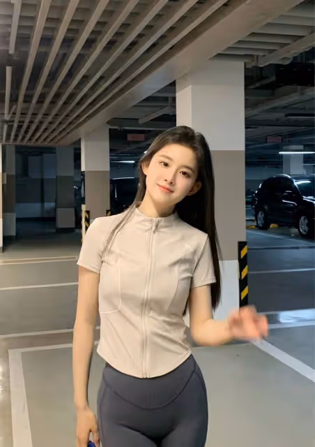 近期喜歡的一套健身服穿搭