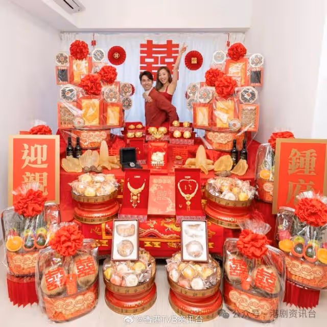 恭喜恭喜!34歲TVB童星花旦率先公開婚紗相