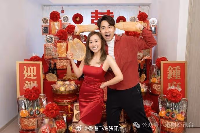 恭喜恭喜!34歲TVB童星花旦率先公開婚紗相
