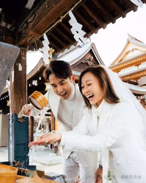 恭喜恭喜!34歲TVB童星花旦率先公開婚紗相