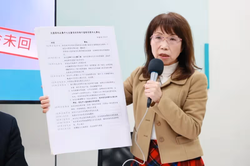 保母虐童案延燒！黃珊珊嘆荒腔走板　黃國昌轟衛福部甩鍋「要有人下台負責」