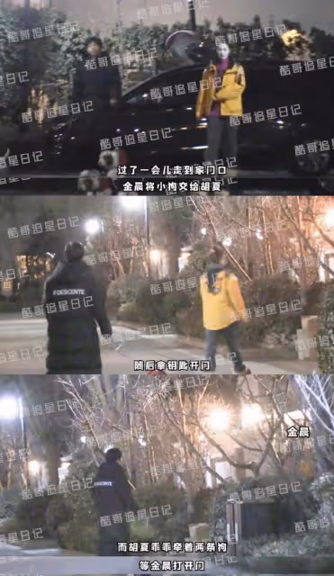 都見過雙方家長了！金晨胡夏鬧劇結束分手了？女方一舉動網關注