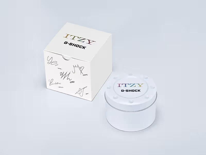 G-SHOCK X ITZY首款聯名錶終於來了　從設計到包裝都太寵粉