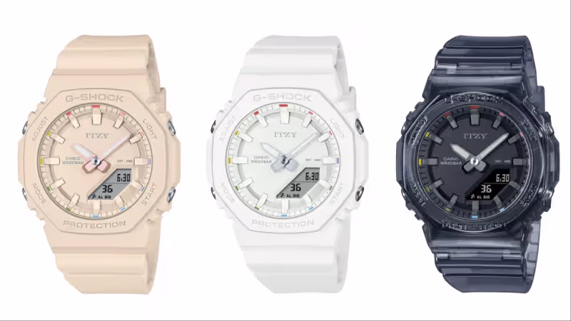 G-SHOCK X ITZY首款聯名錶終於來了　從設計到包裝都太寵粉